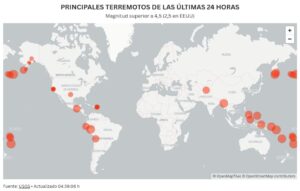 Terremotos hoy, 2 de diciembre: consulta dónde ha habido sismos y su escala en España y resto del mundo, en tiempo real | elperiodico.com