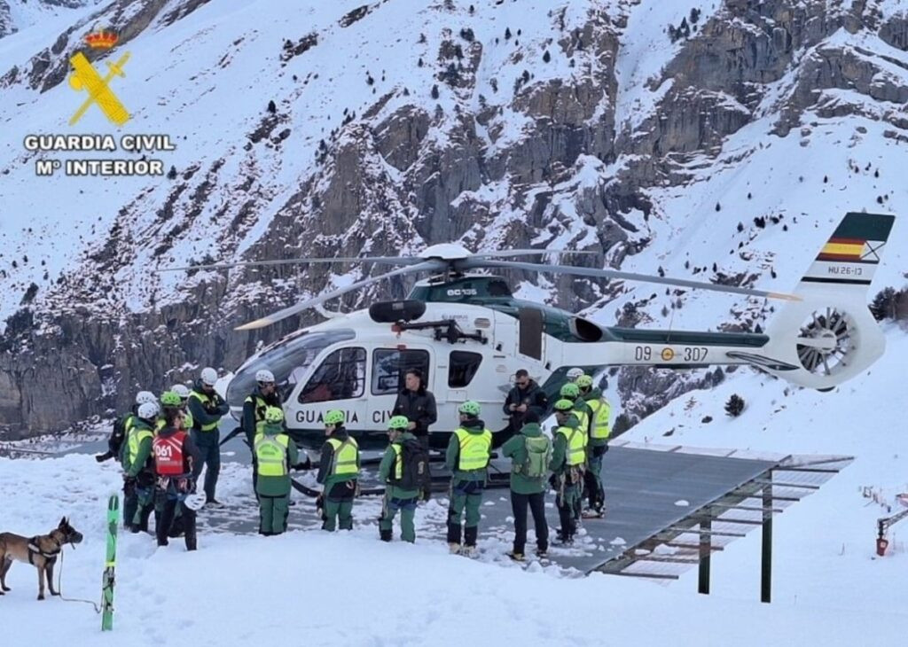 Tres esquiadores muertos y un herido por un alud de nieve cerca de Panticosa (Huesca)