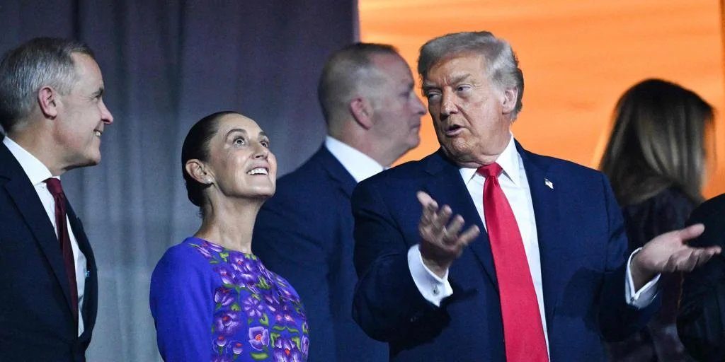 Trump presiona a Sheinbaum para que México entregue agua a los agricultores de EE.UU.