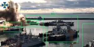 Ucrania afirma haber golpeado un submarino ruso por primera vez desde el inicio de la guerra, pero Moscú niega los daños