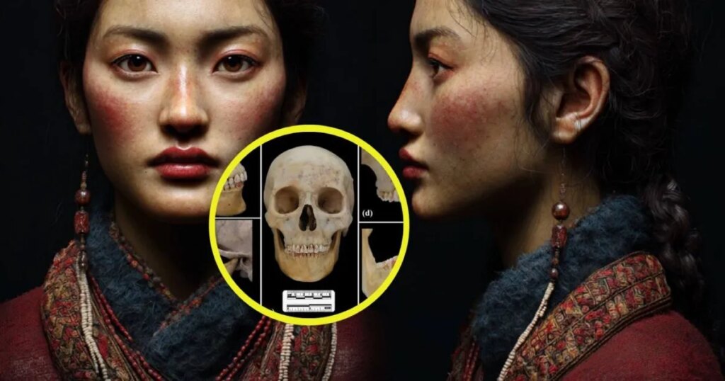 Un estudio revela los motivos por los que hace más de 2.000 años una joven de Shengjindian, en la Ruta de la Seda, usó cinabrio para teñirse los dientes