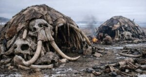 Un hallazgo histórico revela cómo los humanos resistieron el frío extremo usando huesos de mamut como viviendas en plena Edad del Hielo