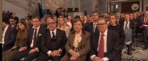 VIDEO: así fue la ovación a Edmundo González Urrutia en la ceremonia al Premio Nobel de la Paz