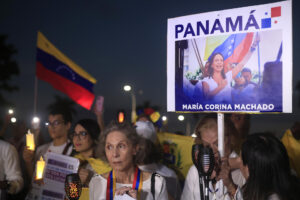 Venezolanos en Panamá marchan por la paz y la libertad en apoyo de María Corina Machado – AlbertoNews
