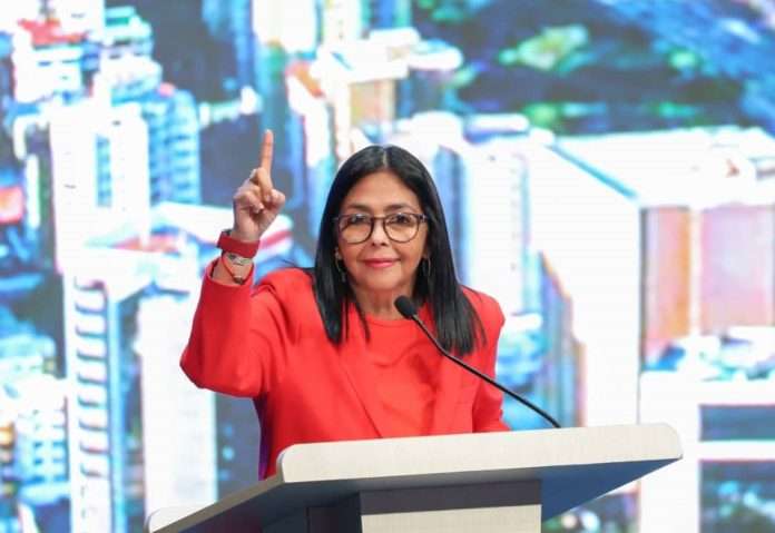 Delcy Rodríguez vicepresidenta
