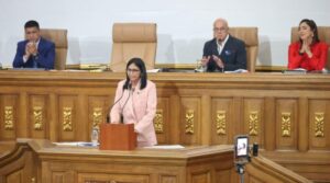 Vicepresidenta Rodríguez presenta Presupuesto Nacional para 2026