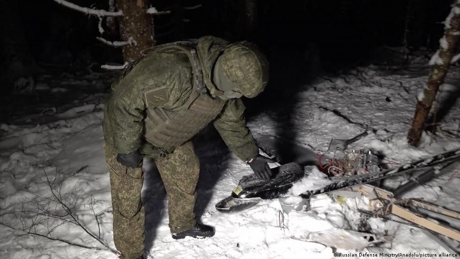 Video de dron derribado en supuesto ataque a casa de Putin – DW – 31/12/2025