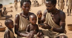arqueólogos investigan por qué los nubios tatuaban la cara a sus hijos hace 1.400 años