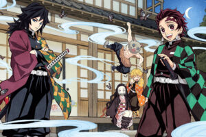 así creo Koyoharo Gotouge a los protagonistas de Kimetsu no Yaiba