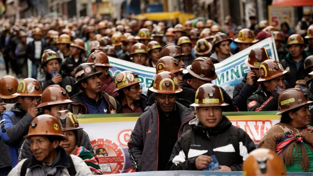 cuarto día de marchas y ruptura del vicepresidente Edmund Lara
