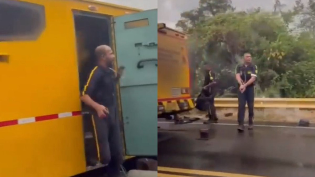 ladrones fingieron emergencia en la carretera