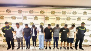 ocho personas fueron capturadas; la mayoría en Medellín
