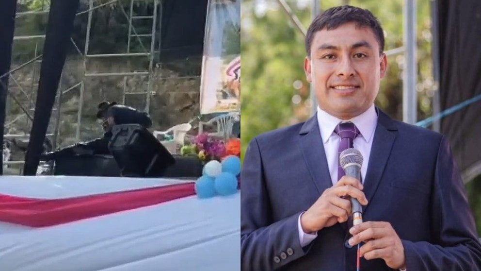 presentador murió frente al público (VIDEO)