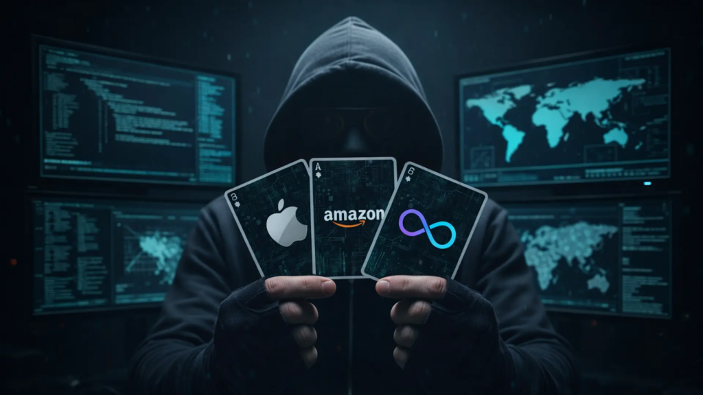 suplantan a servicios de emergencias para acceder a tus datos de Apple, Amazon o Meta