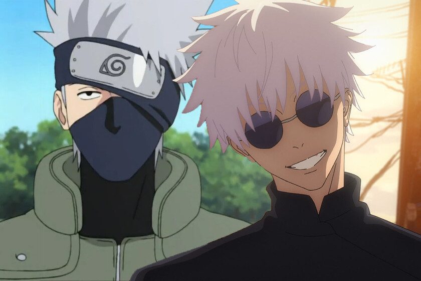 un zumbado acaba de animar la pelea que enfrenta a los dos peliblancos más poderoso del anime