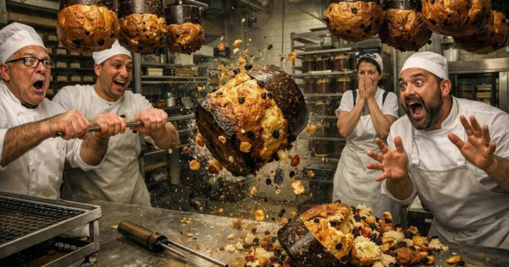 ¿Por qué el panettone se cuelga boca abajo? La ciencia tiene la respuesta