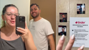 ‘Pusimos fotos de los solteros en cada baño’
