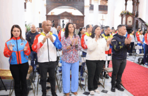 81.ª Misa del Deporte en Caracas oró por la paz en el país