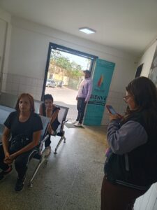 “A pesar de la situación, el servicio de salud no se detiene”