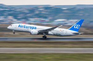 Air Europa prolonga suspensión de vuelos entre Madrid y Caracas