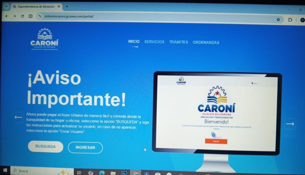 Alcaldía de Caroní estrena sistema digital para pago del aseo urbano