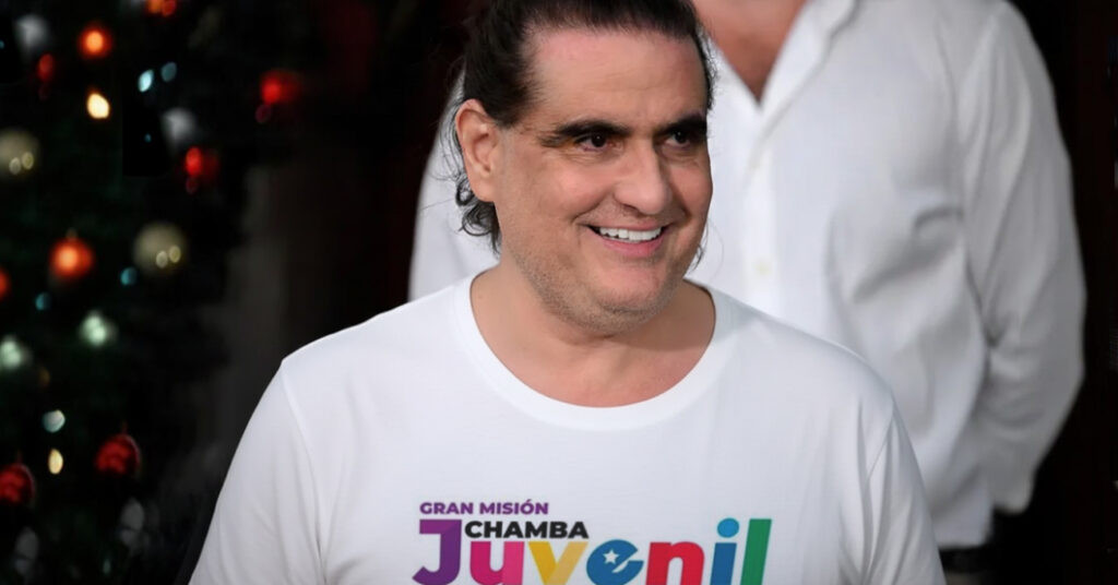 Alex Saab se inscribe en la chamba juvenil
