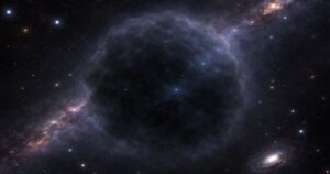 Astrónomos detectan una nube cósmica que podría ser una galaxia fallida hecha de materia oscura y gas invisible