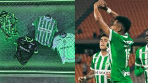 Atlético Nacional goleó en el debut de la indumentaria inspirada en el campeonato de Copa Libertadores