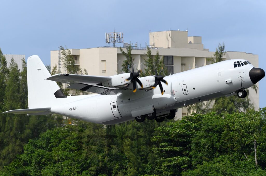 Avión de transporte de la CIA realizó visita exprés en el Terminal Rampa 4 de Maiquetía