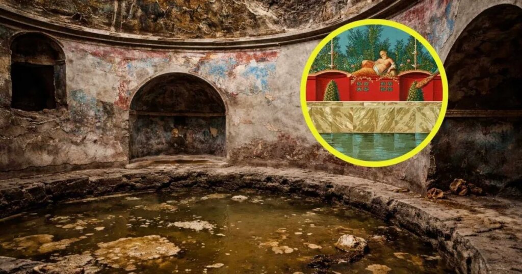 Bañarse en Pompeya era como flotar en una mezcla de orina caliente, sudor rancio, piel muerta y agua envenenada con plomo