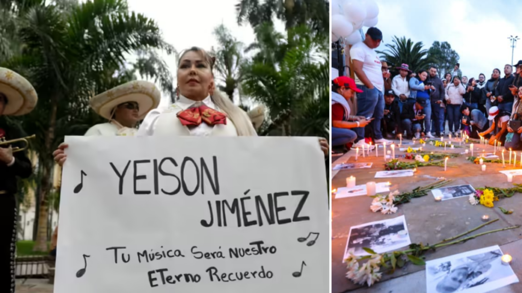 Bogotá, Cali y otras ciudades rinden homenaje a Yeison Jiménez tras su muerte en un accidente aéreo en Paipa, Boyacá