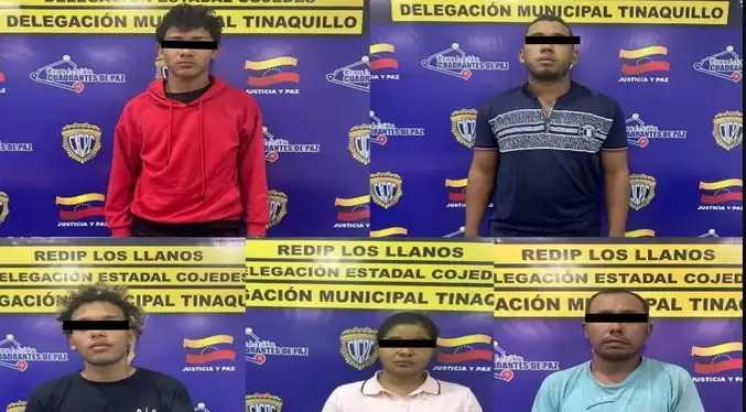 CICPC desmantela a banda delictiva en Barinas