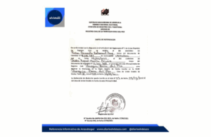 Cartel de Disolución de Unión Estable de Hecho emitido por el Registro Civil de Boca del Pao