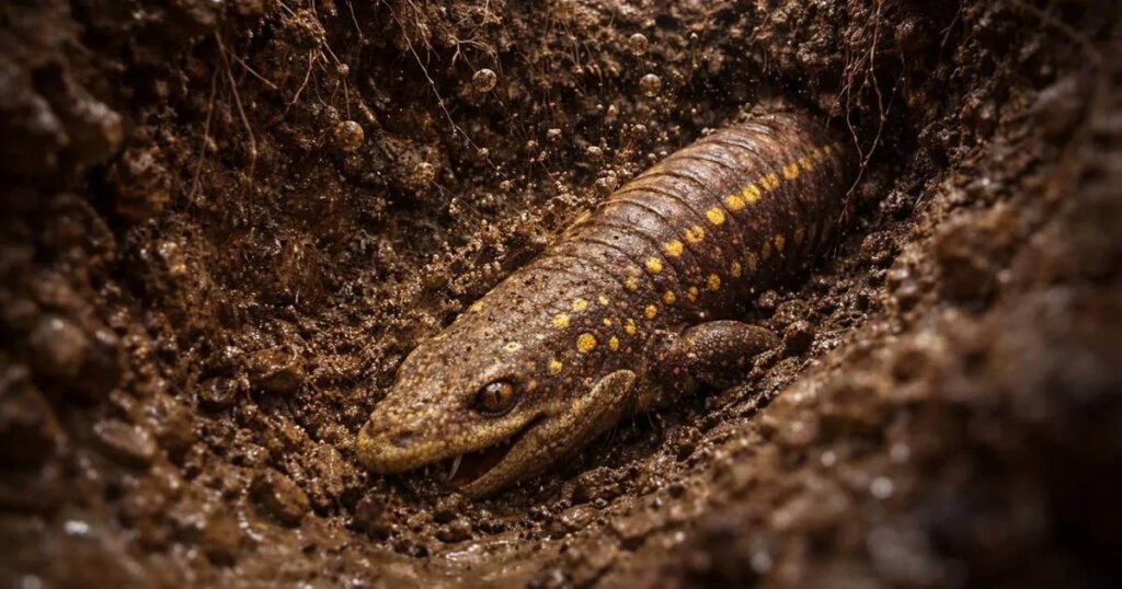 Científicos desentierran en Wyoming un anfibio de 230 millones de años que sobrevivía enterrándose durante meses bajo el barro