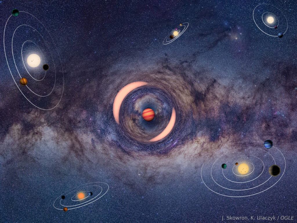 Científicos detectan planeta errante que vaga por la galaxia