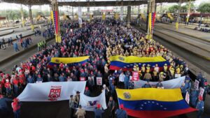Clase obrera de Guayana rechaza el secuestro del presidente Nicolás Maduro y la primera combatiente Cilia Flores