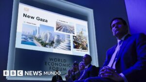Cómo es el polémico plan para construir una «Nueva Gaza» con rascacielos que presentó EE.UU. en el Foro de Davos