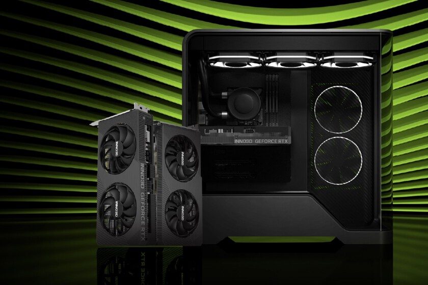 Compatible con el nuevo DLSS 4.5, con 12 GB de VRAM y un precio muy asequible. Así es esta NVIDIA RTX rebajada en PcComponentes