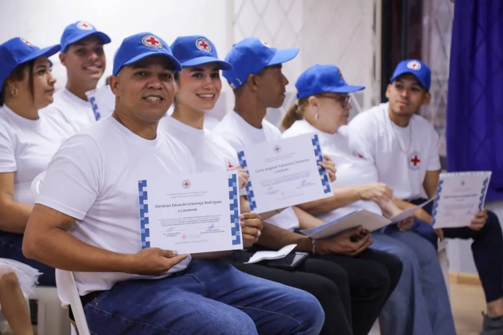 Cruz Roja Ciudad Guayana gradúa 21 nuevos voluntarios
