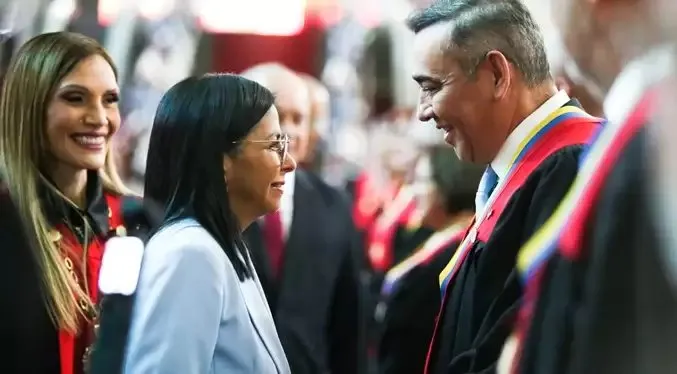 Delcy Rodríguez anuncia amnistía general para presos políticos