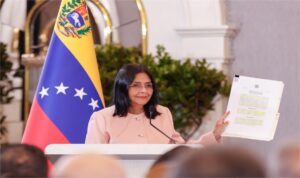 Delcy Rodríguez asegura que ningún «agente externo» gobierna en Venezuela