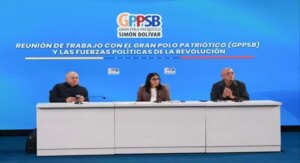 Delcy Rodríguez encabeza reunión de trabajo con fuerzas políticas