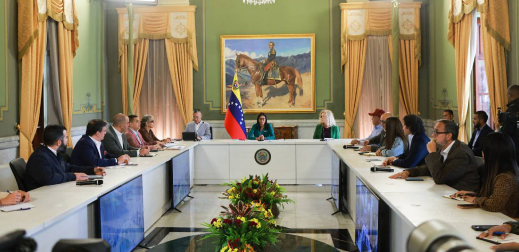 Delcy Rodríguez instala en Miraflores el Programa para la Convivencia y Paz