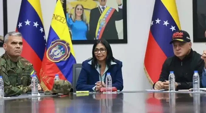 Delcy Rodríguez invita "al gobierno de EE.UU. a trabajar conjuntamente"