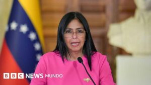 Delcy Rodríguez llama a «defender Venezuela» y contradice la versión de Trump de que la vicepresidenta está colaborando con EE.UU.