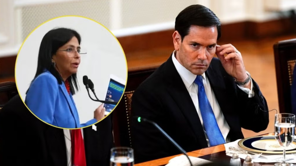 Delcy Rodríguez no es una líder legítima