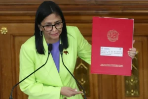 Delcy Rodríguuez dice que "la economía creació un 8.5% en 2025"