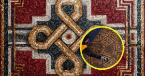Descubren en Esmirna un gigantesco mosaico tardorromano con el nudo de Salomón, un posible símbolo protector contra el mal de ojo