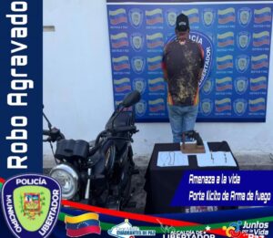 Detenido en Libertador un presunto atracador