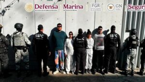 Detienen en Ciudad de México a seis presuntos integrantes del Tren de Aragua